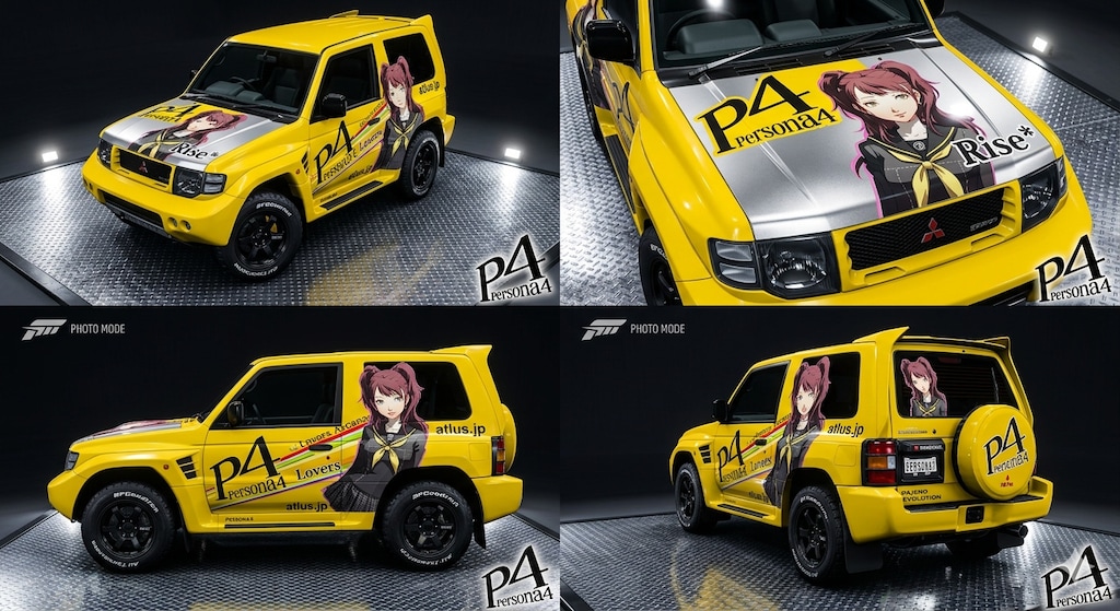 ペルソナ4痛車パジェロエボリューション