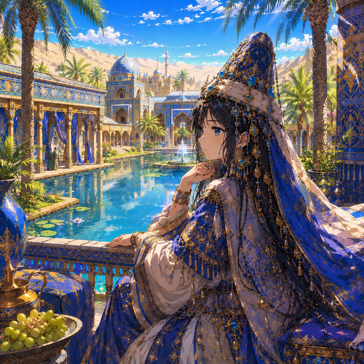 オアシスの少女