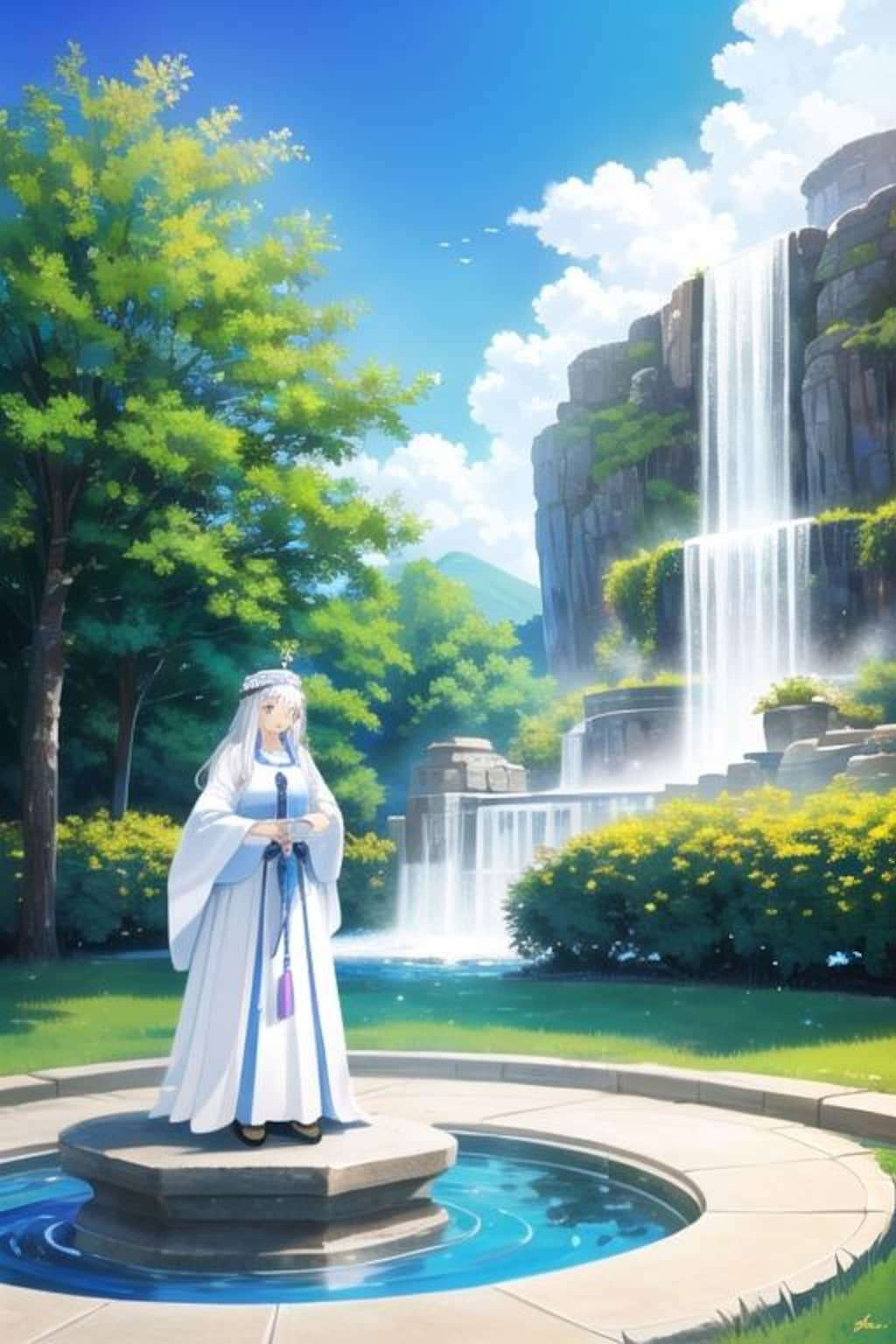 艦これ愛宕（噴水⛲️）