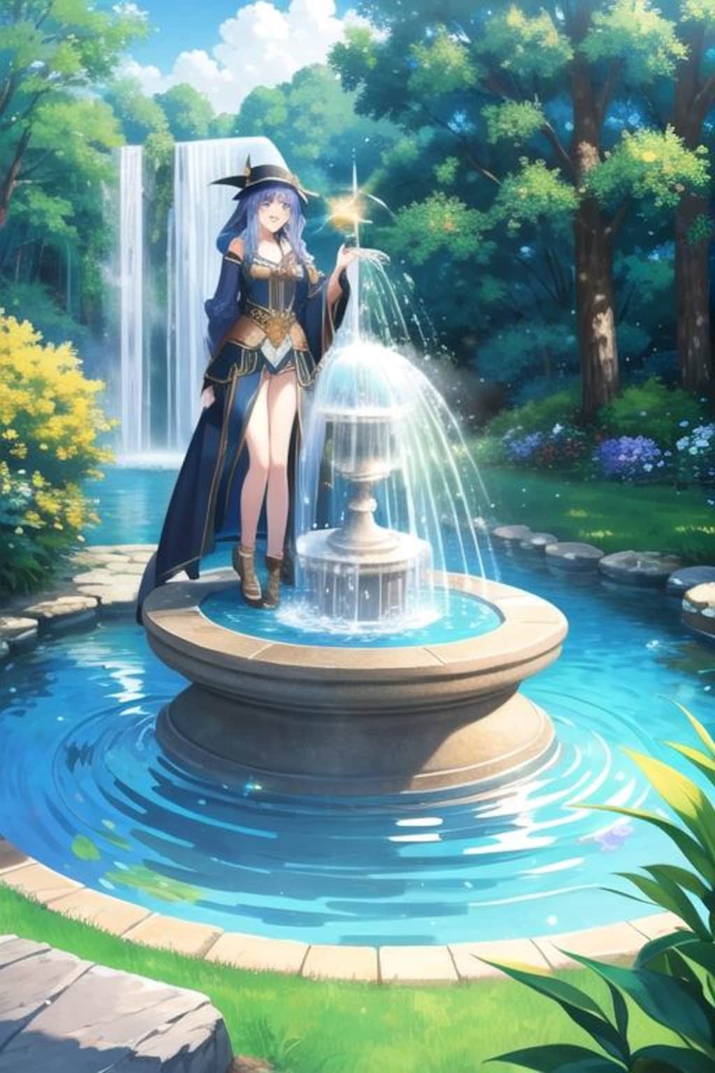 艦これ愛宕（噴水⛲️）