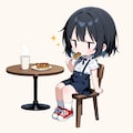 みたらしだんごを食べる 4枚目