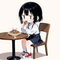 みたらしだんごを食べる 3枚目