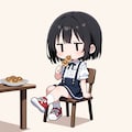 みたらしだんごを食べる 7枚目