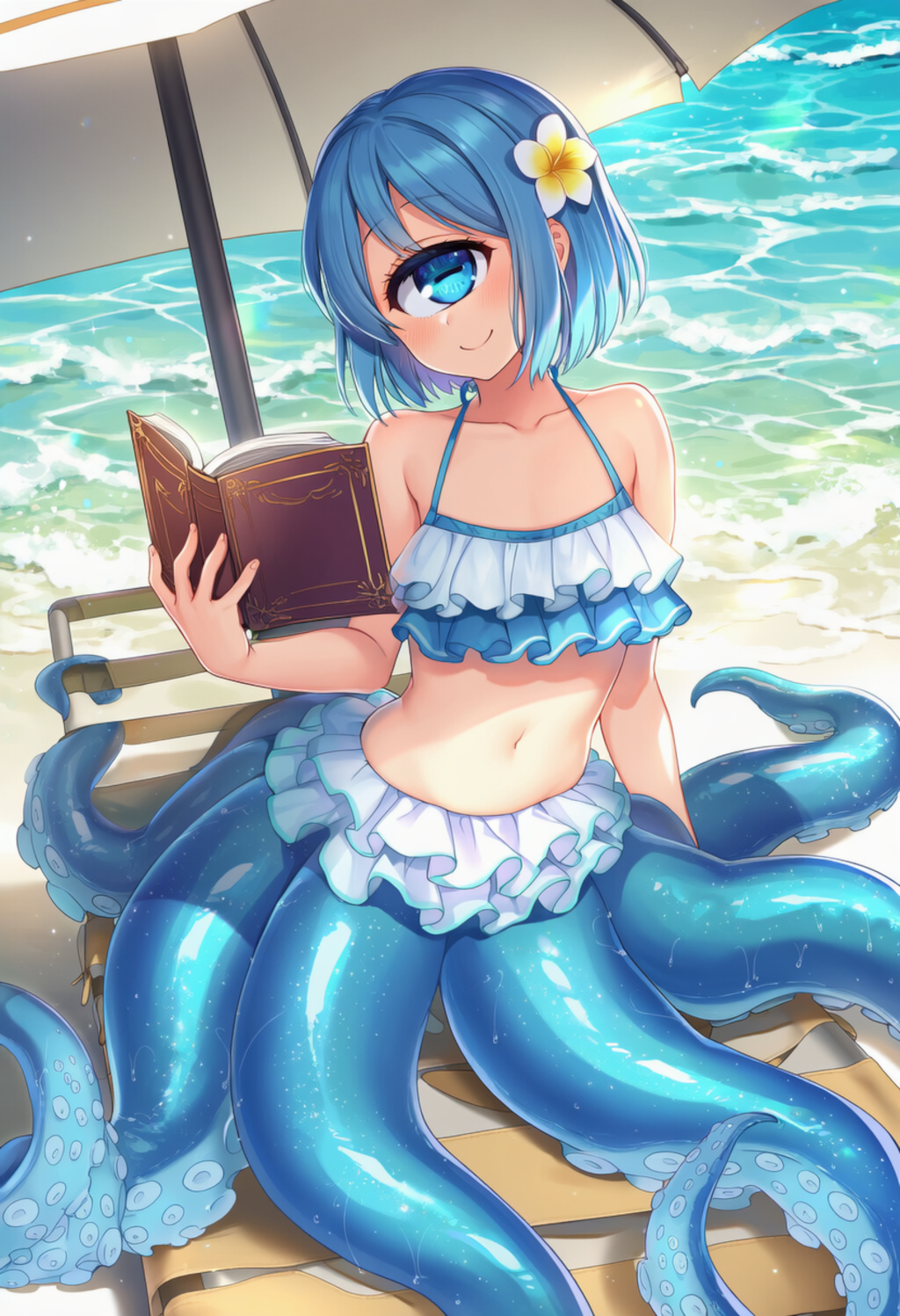 単眼スキュラ　水着で