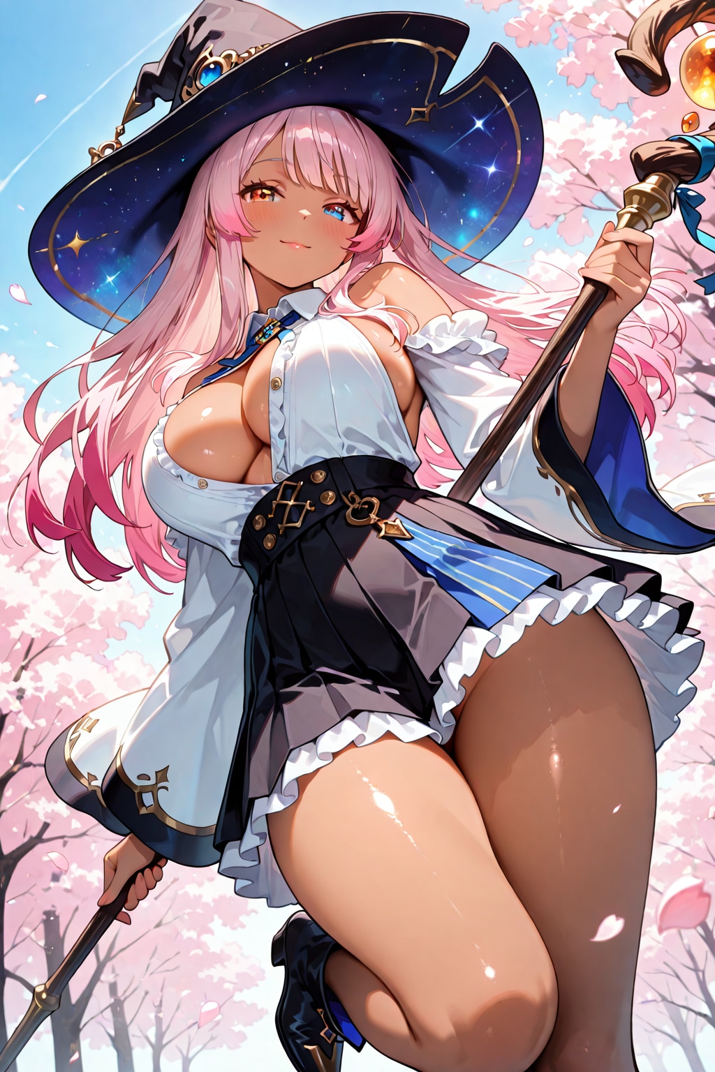 桃魔女と桜①