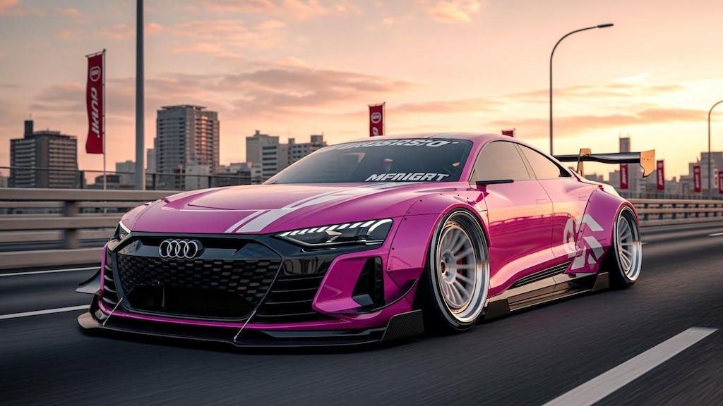 アウディビジョングランツーリスモのドリ車