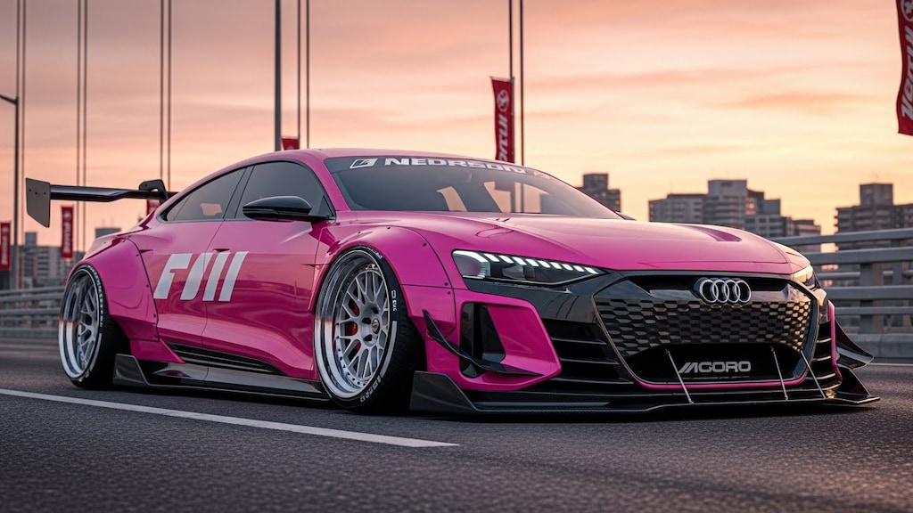 アウディビジョングランツーリスモのドリ車