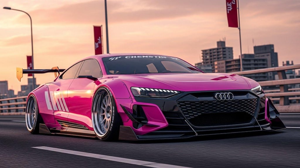 アウディビジョングランツーリスモのドリ車