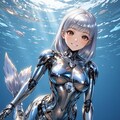 人魚メカ子 3枚目