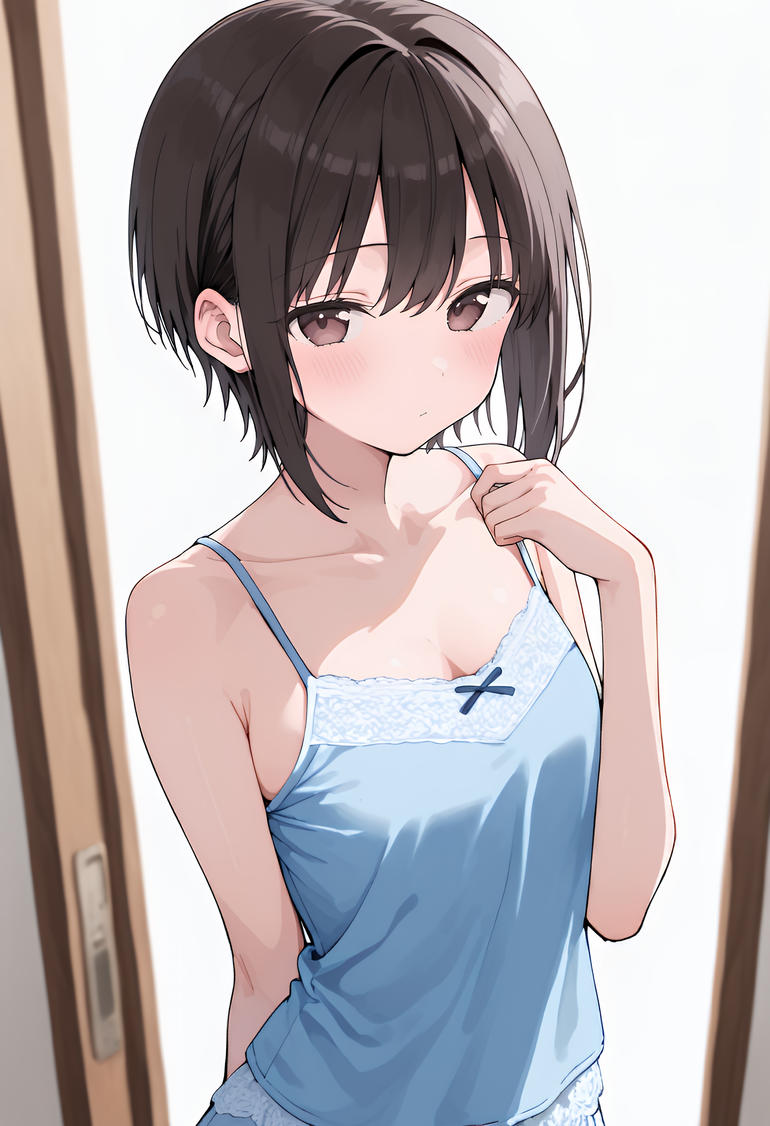 キャミソール姿