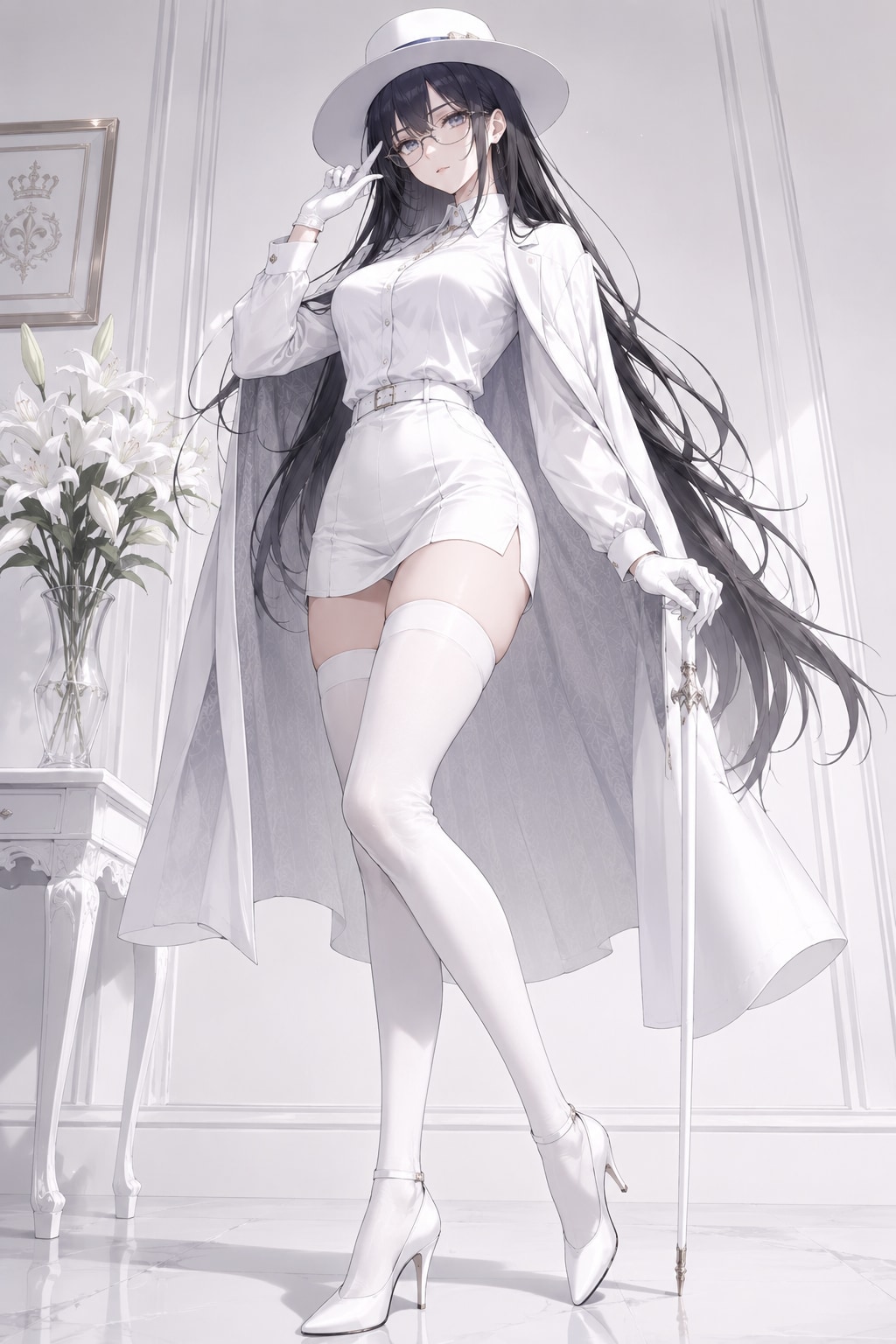 白
