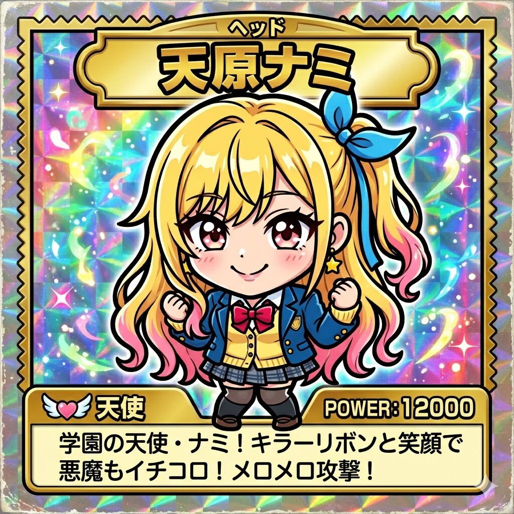 ビックリマン風ナミちゃん