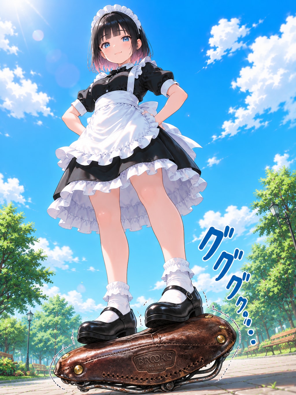 サドルにのりたい