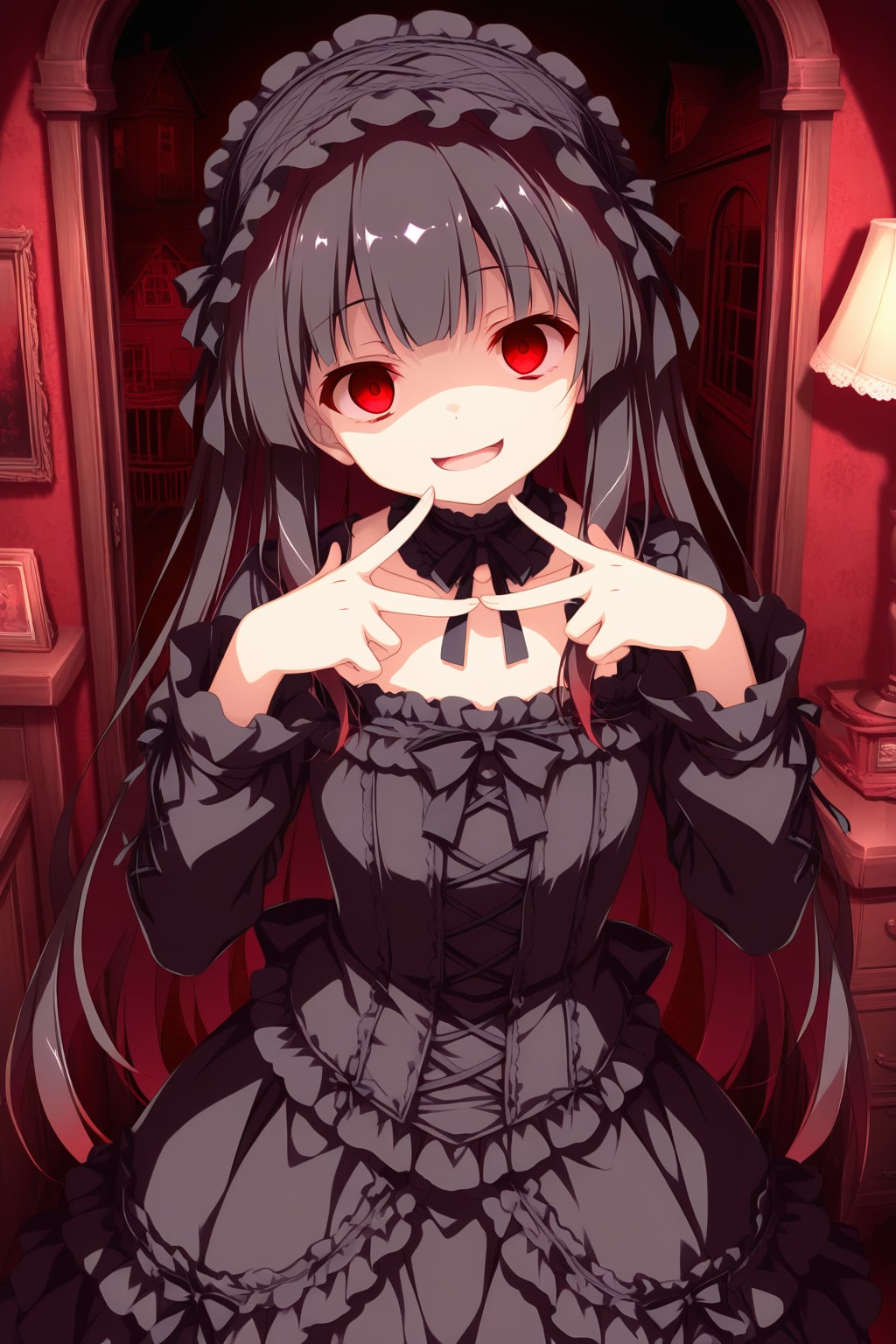 チームヴィラン『アナタハ、ワタシノモノ……』謎のゴスロリ（ヤンデレver）