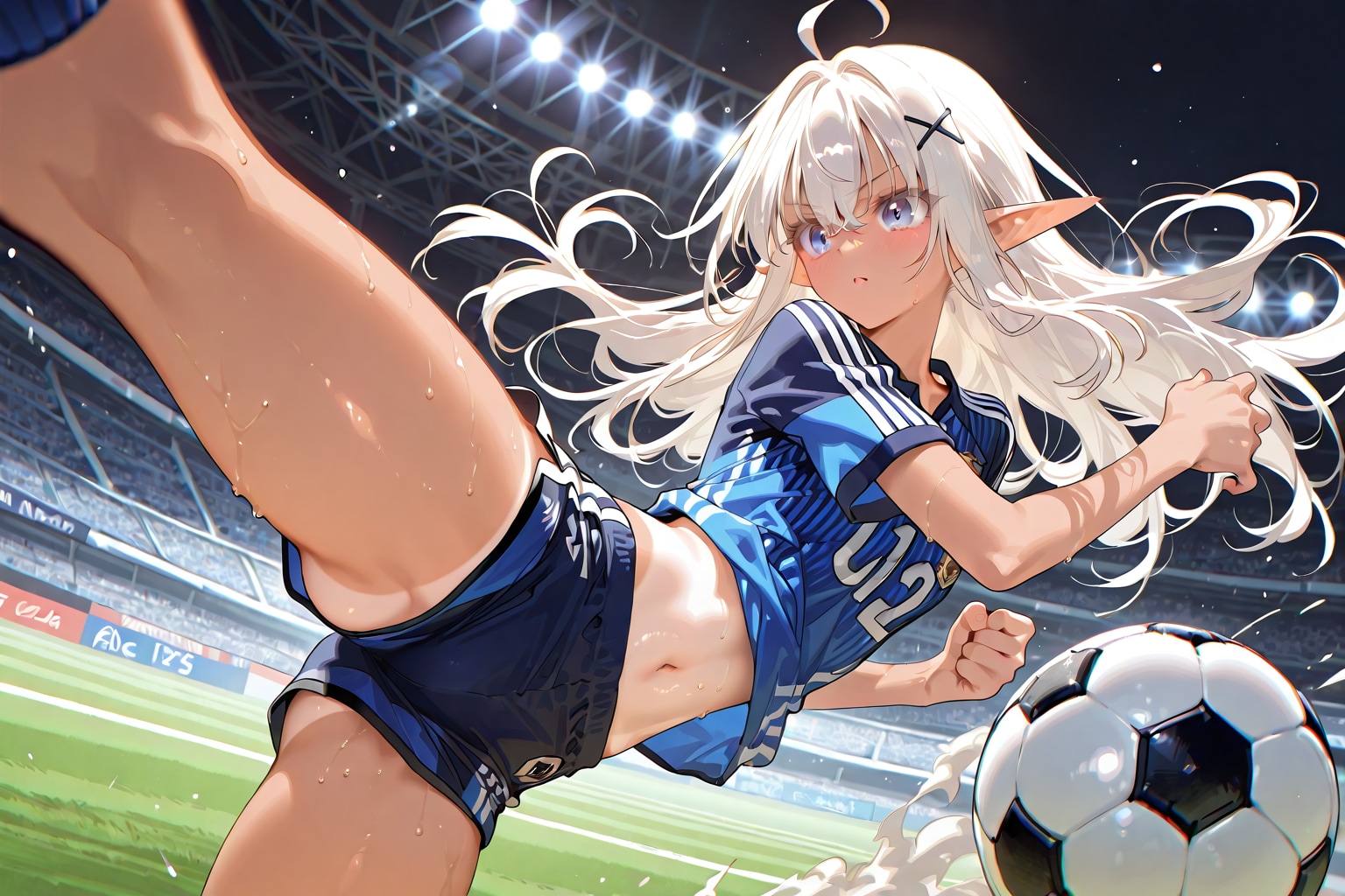 エルフなLILYちゃん。※別衣装＋サッカーver