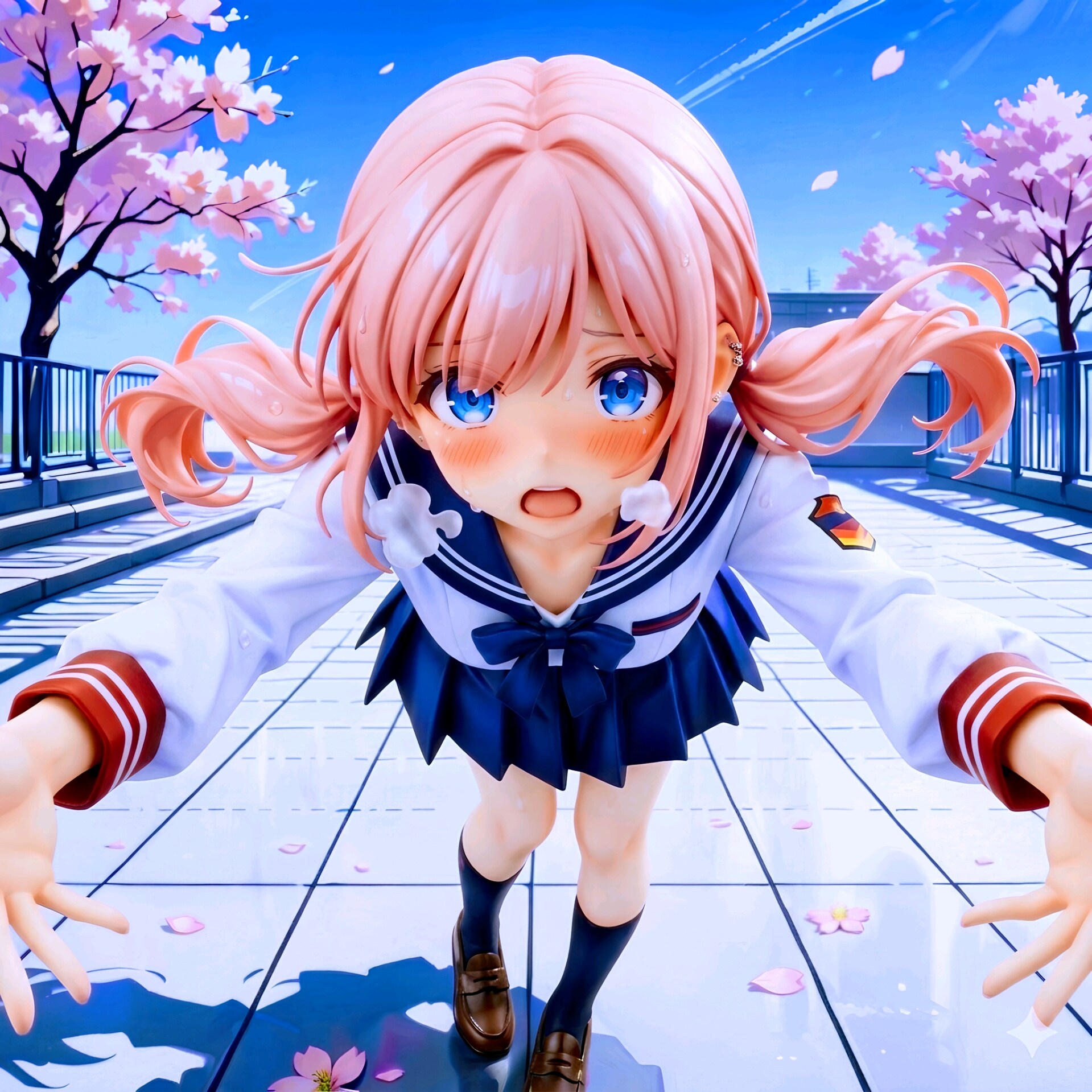 『 わたしだけを見て..!! 』(GeminiフィギュアとBONSAI画像)