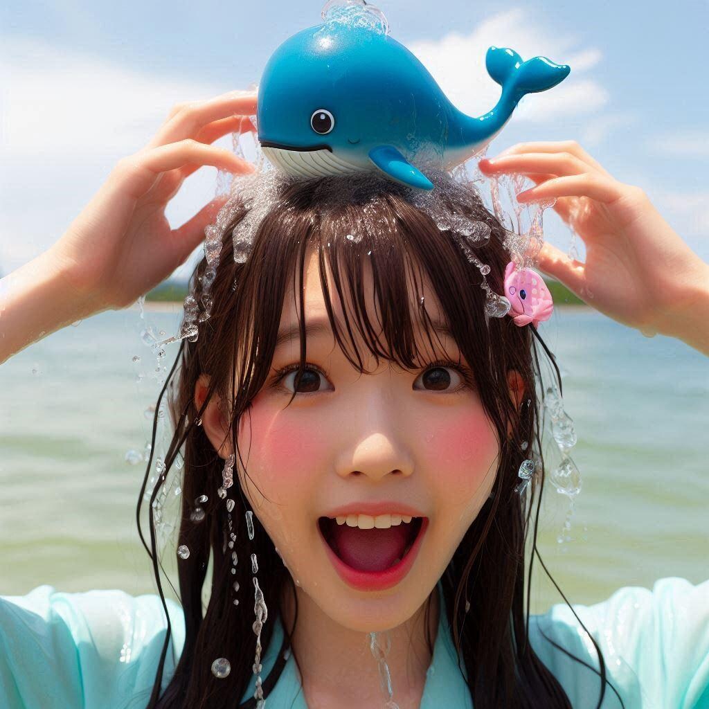 頭の上でクジラ飼ってる子ちゃん