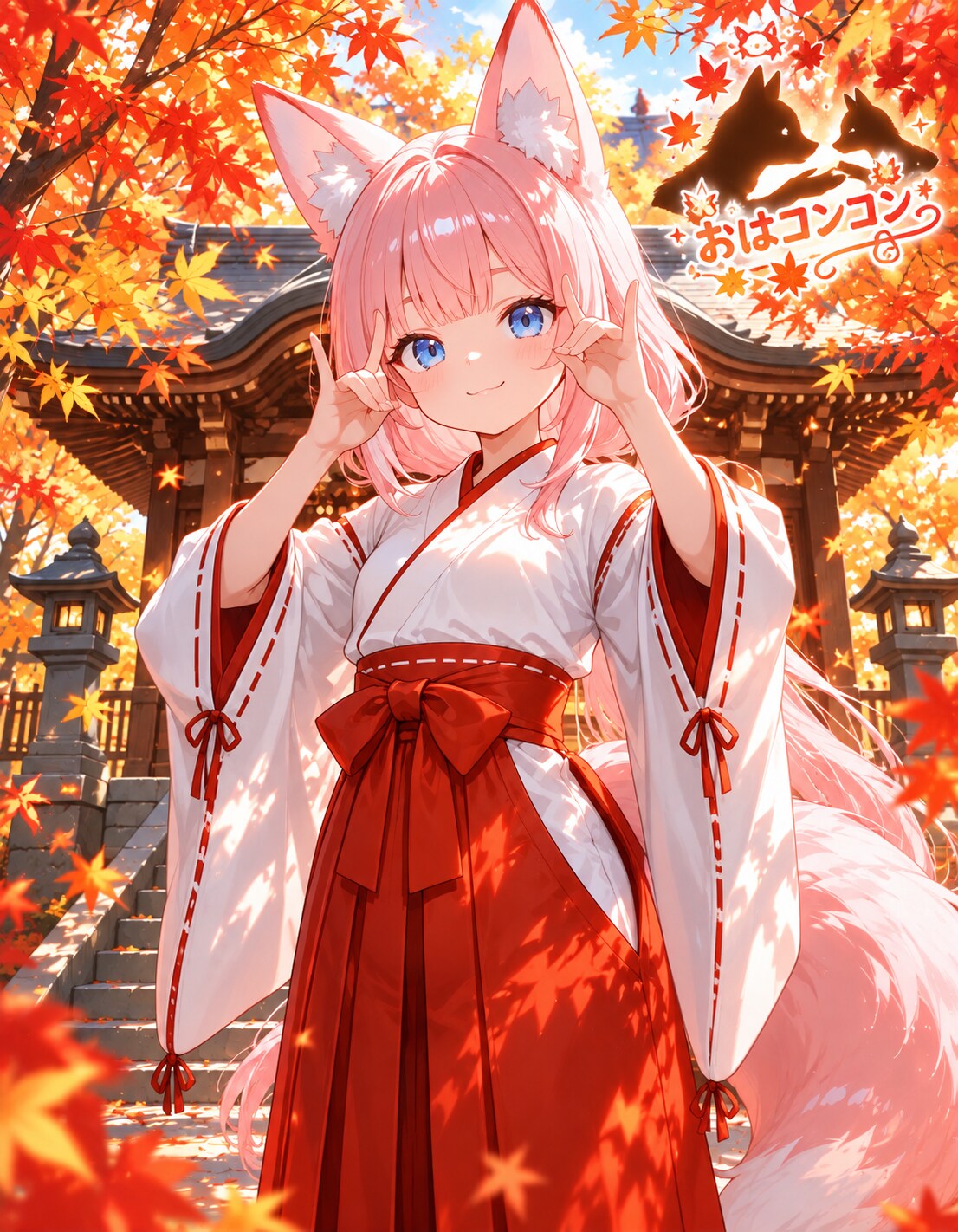 おはコンコン🦊💕 | の人気AIイラスト・グラビア
