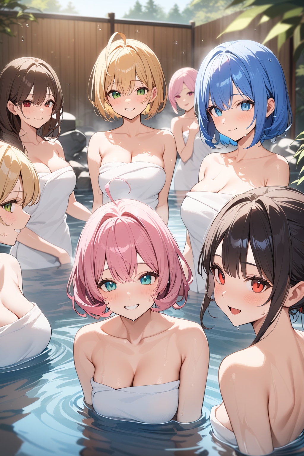 アニメのテコ入れサービスの温泉回