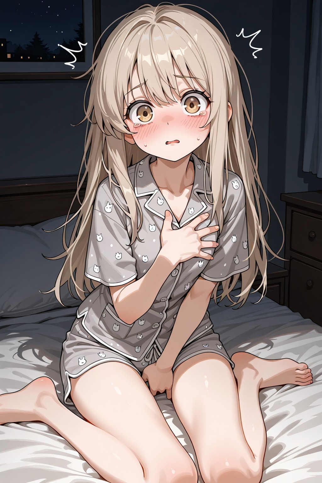 隣室の姉『！？　べ、べべ別になにもしてないみょ！！』 | の人気AIイラスト・グラビア