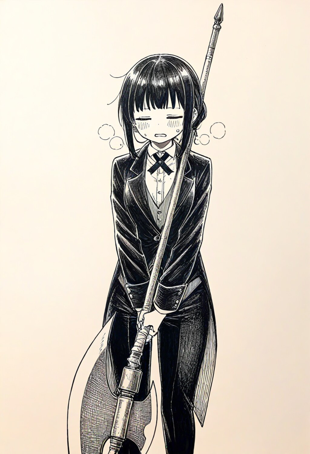 続：フォーマルスタイルにハルバード