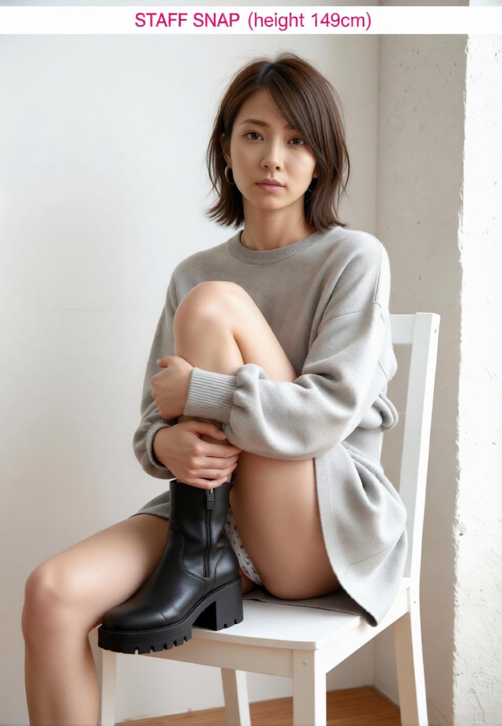 アパレルスタッフゆみさんの初体験　WEB掲載用のスナップ撮影だと思っていたのに…　①