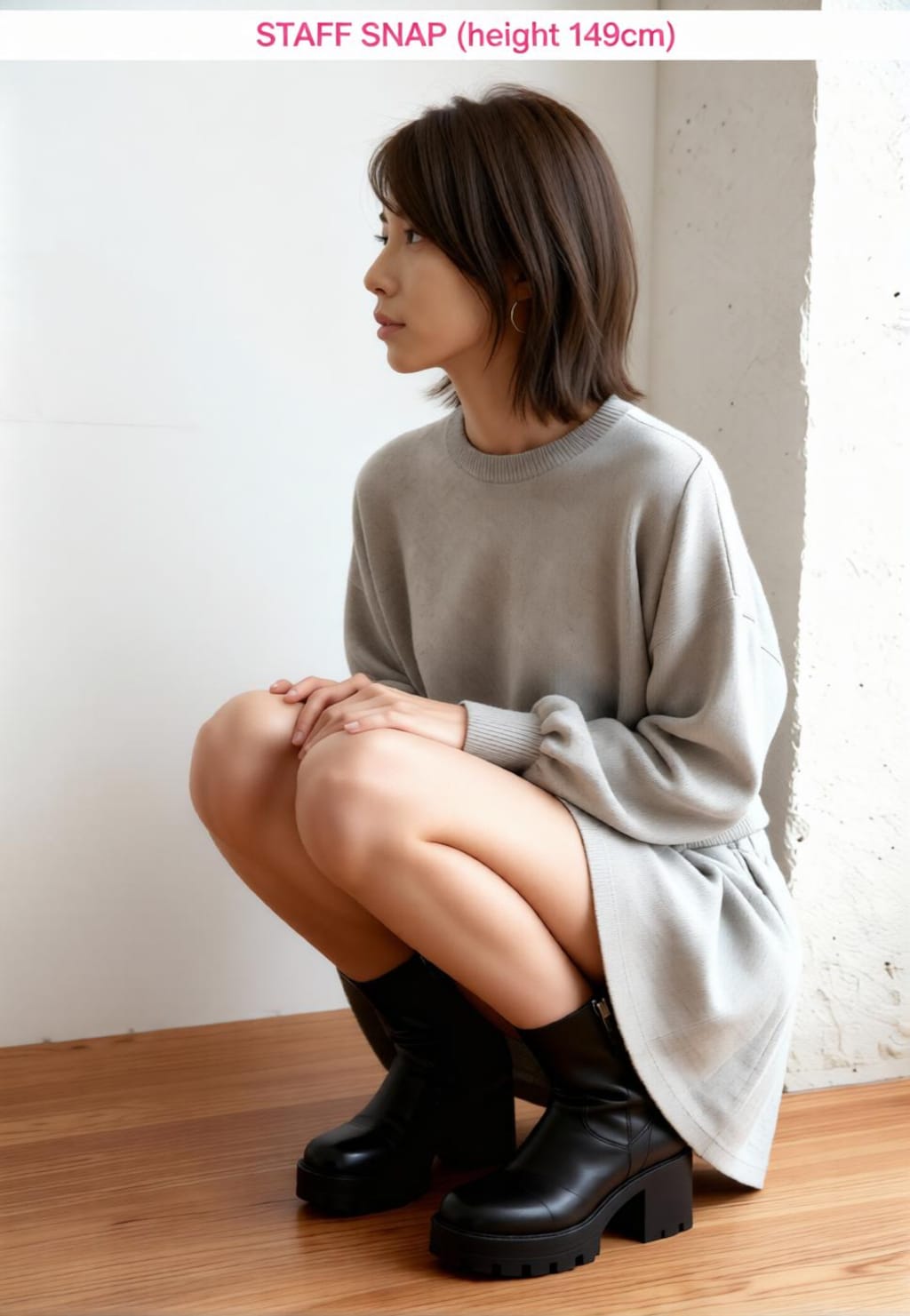 アパレルスタッフゆみさんの初体験　WEB掲載用のスナップ撮影だと思っていたのに…　①