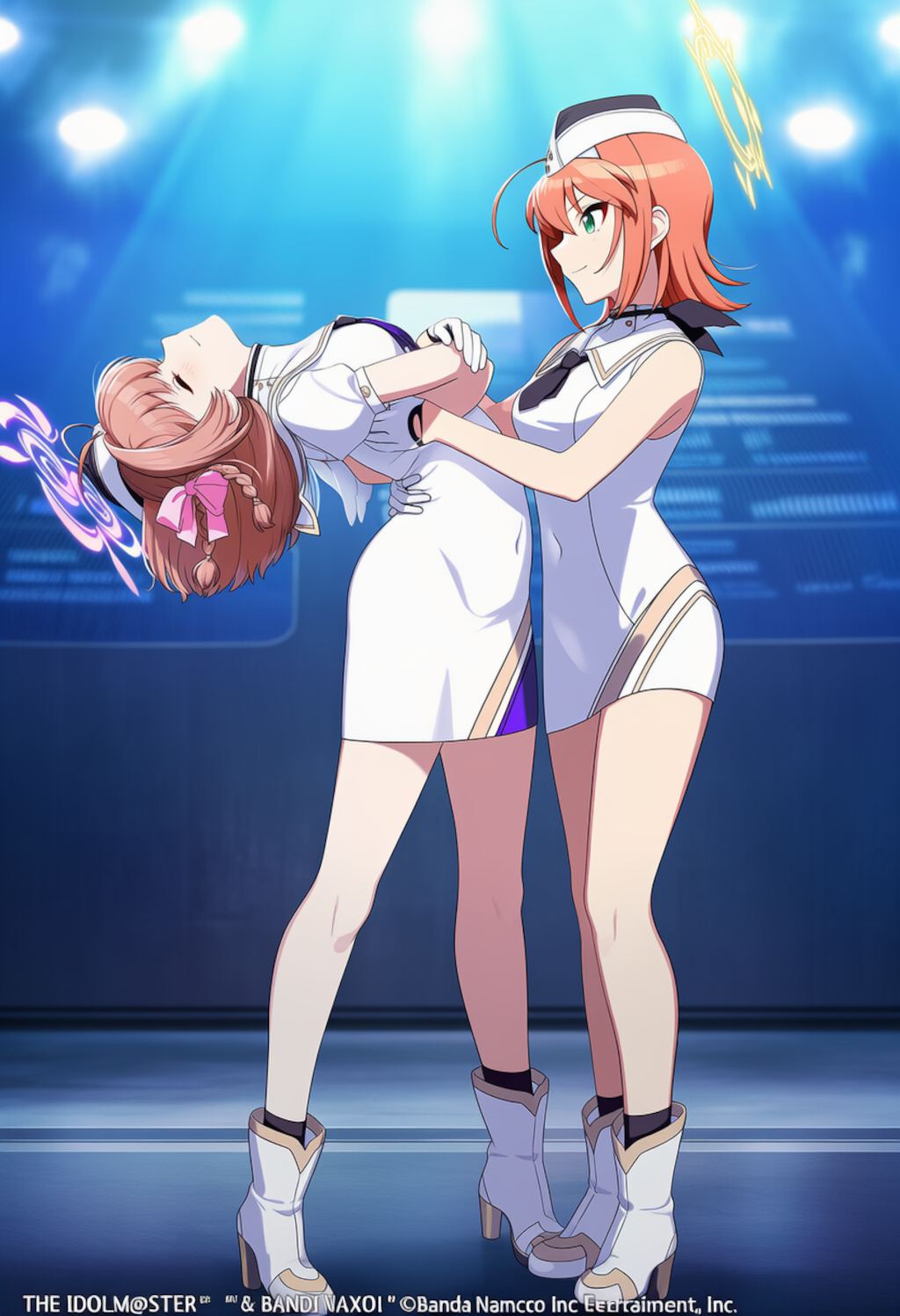 ブルアカオペレーター服　後ろ反り15