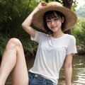 【12枚】夏休みで川遊び 4枚目