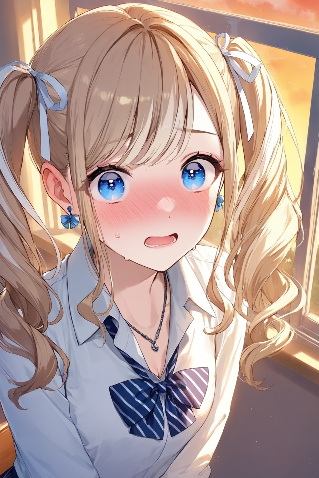 「あっ…　あのっ!! 」　告白!? | の人気AIイラスト・グラビア