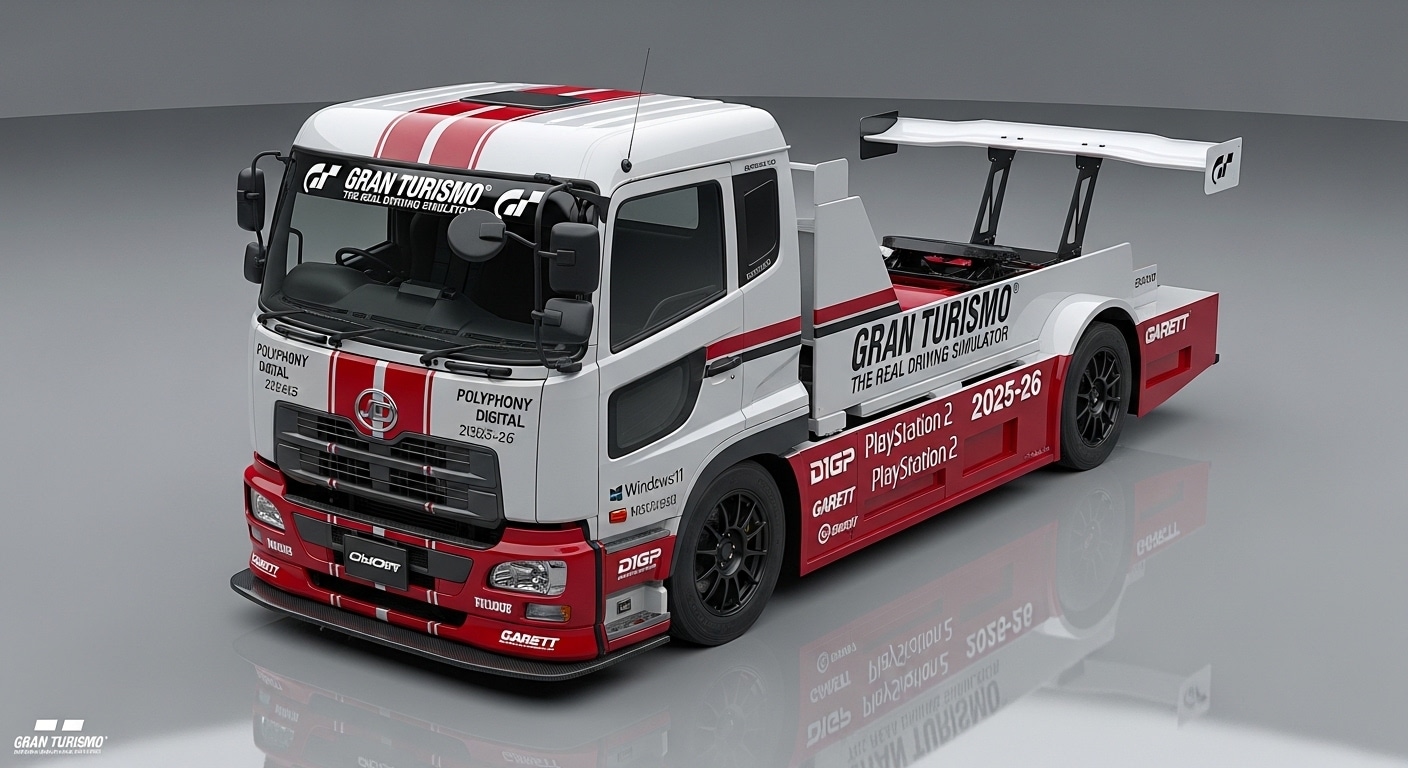 UDトラックグランツーリスモプレゼントカー | の人気AIイラスト・グラビア