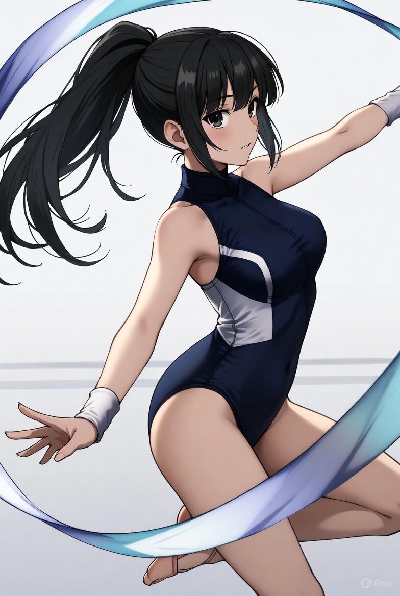 新体操ポニテ