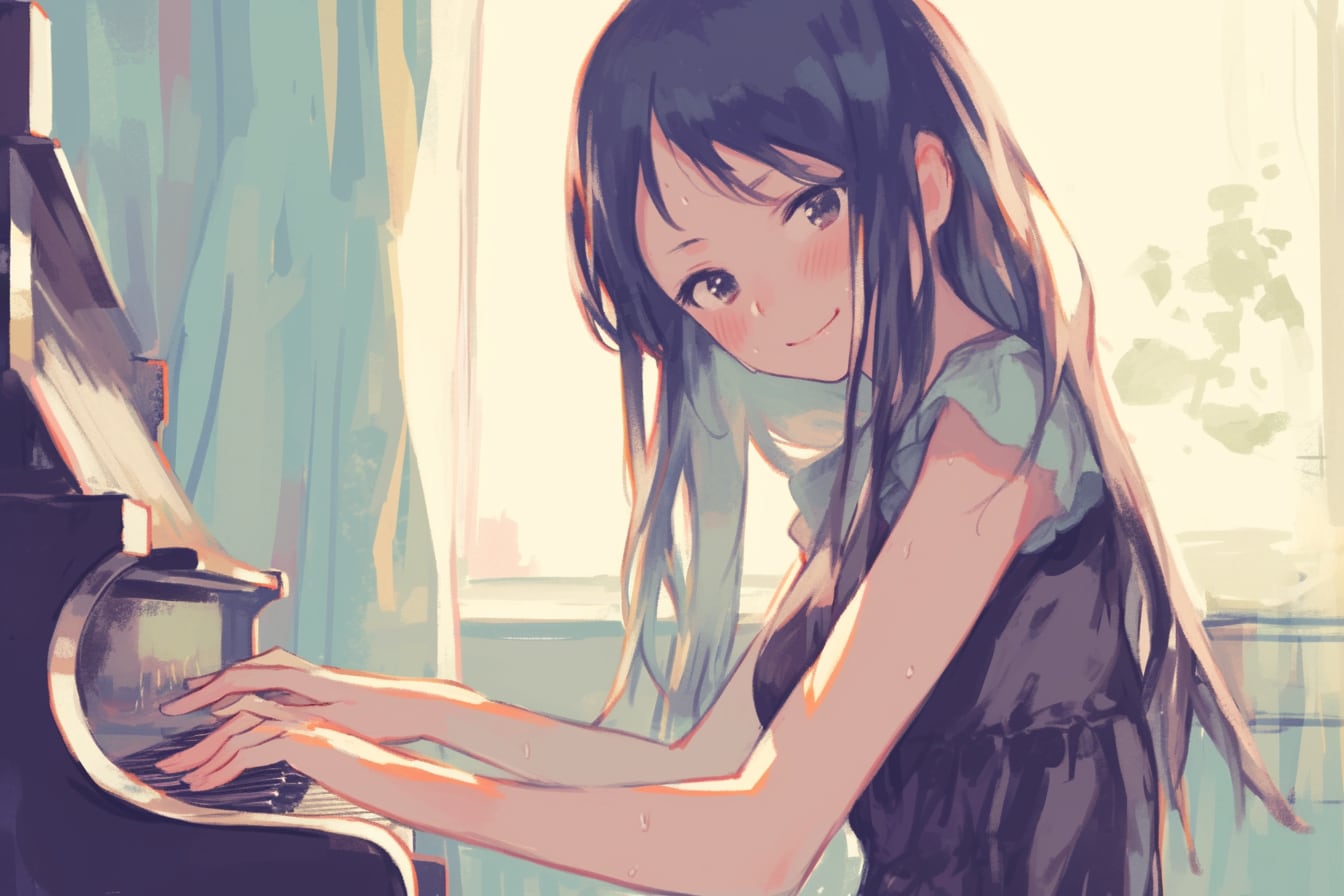 ピアノ少女🎹✨10