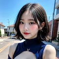 タートルネック+レオタードLoraでポロリ 4枚目