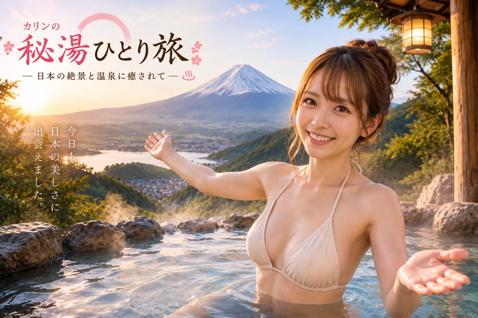かりんの温泉一人旅　①
