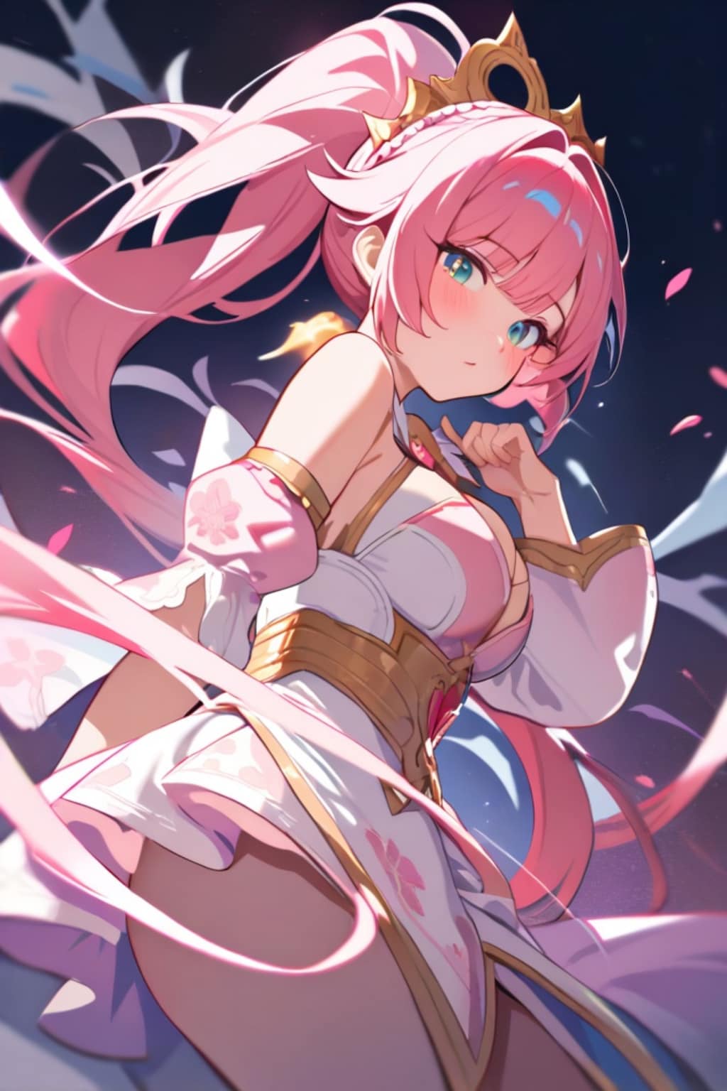 ピンク髪ちゃん