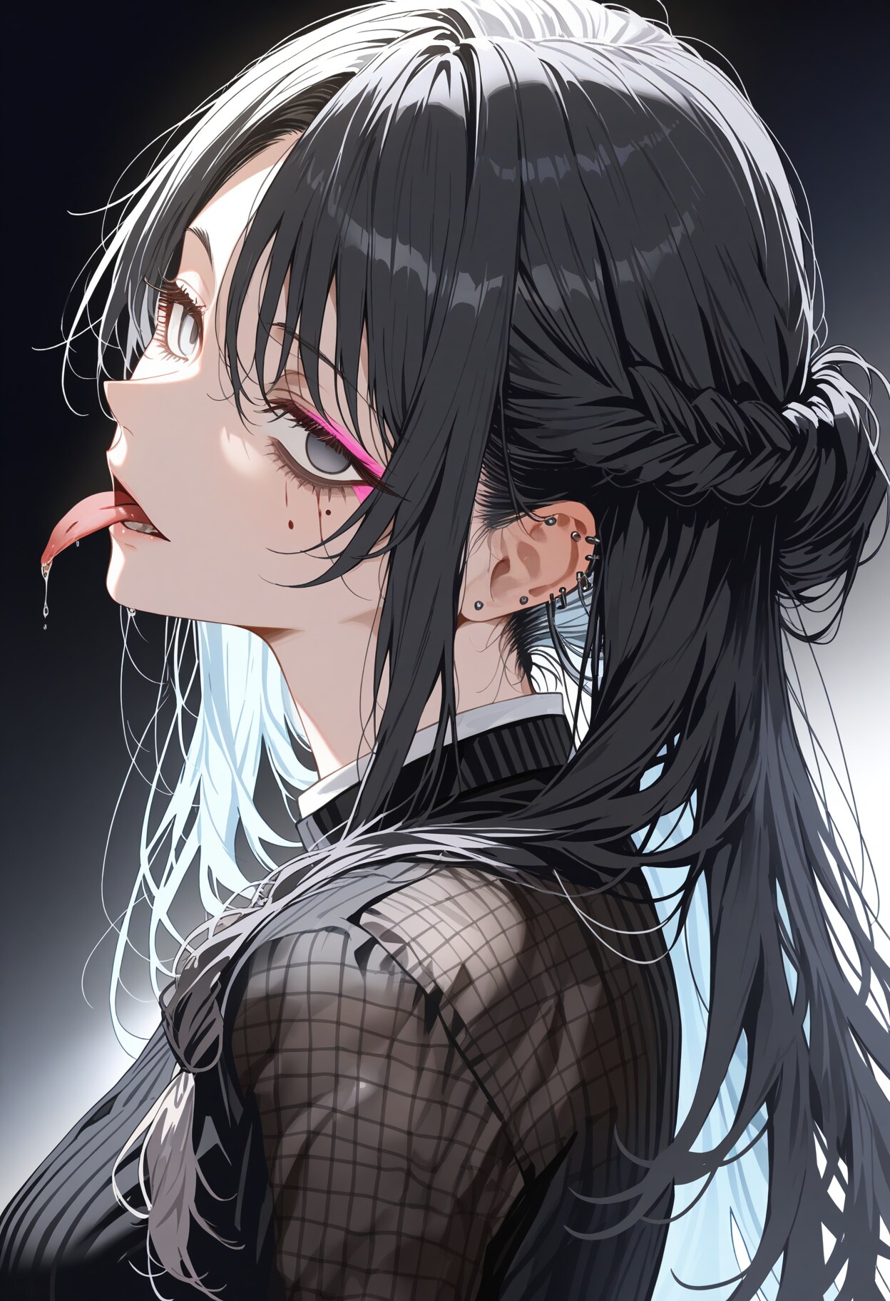 すこし怖めのお顔で | の人気AIイラスト・グラビア