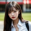 2025/01/16JK 阿部葵脱ぎかけ？ 3枚目