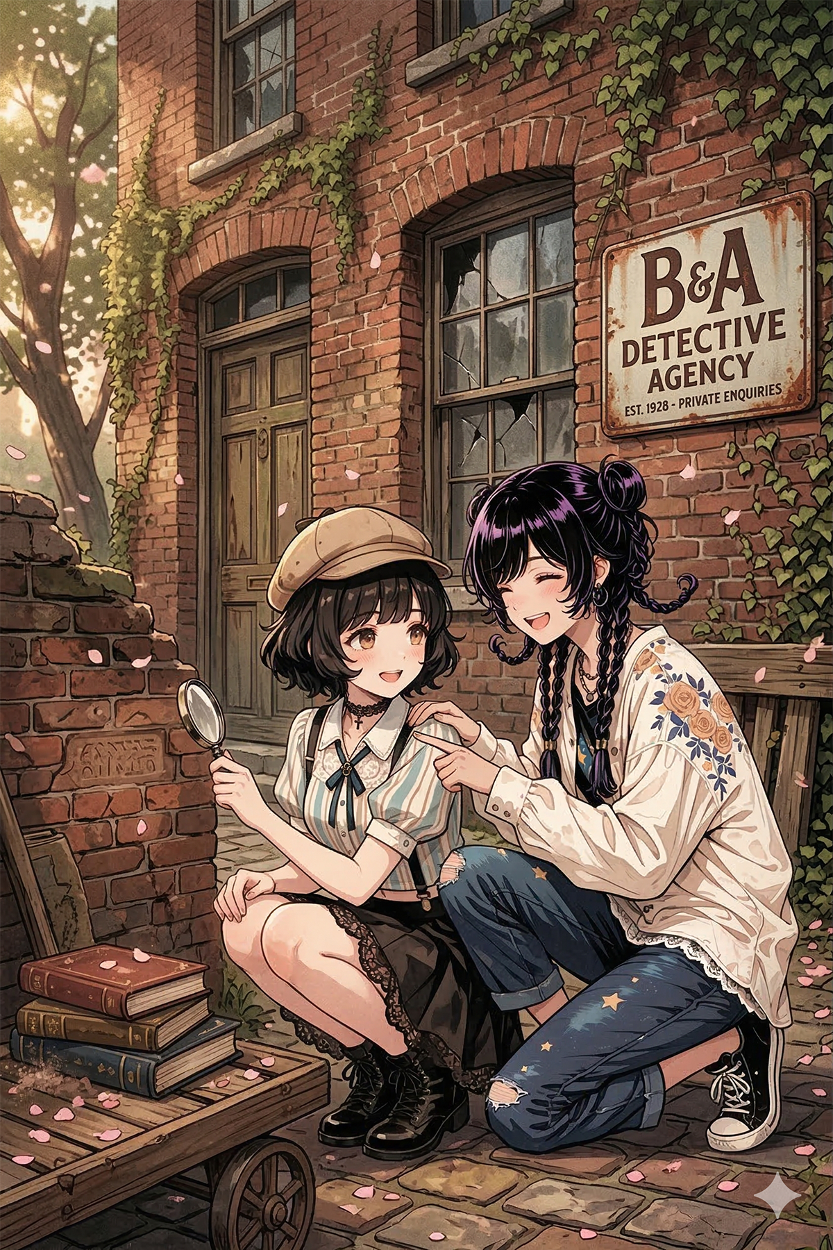 名探偵アフワ | の人気AIイラスト・グラビア
