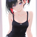 <ハレちゃん>キャミソール対タンクトップやろうとしたが 2枚目