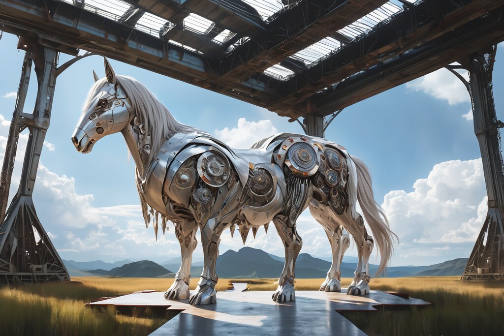 機械仕掛けの馬 その④