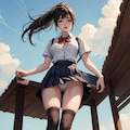 爽やかな青空を撮りました／別世界の雑誌紹介 6枚目