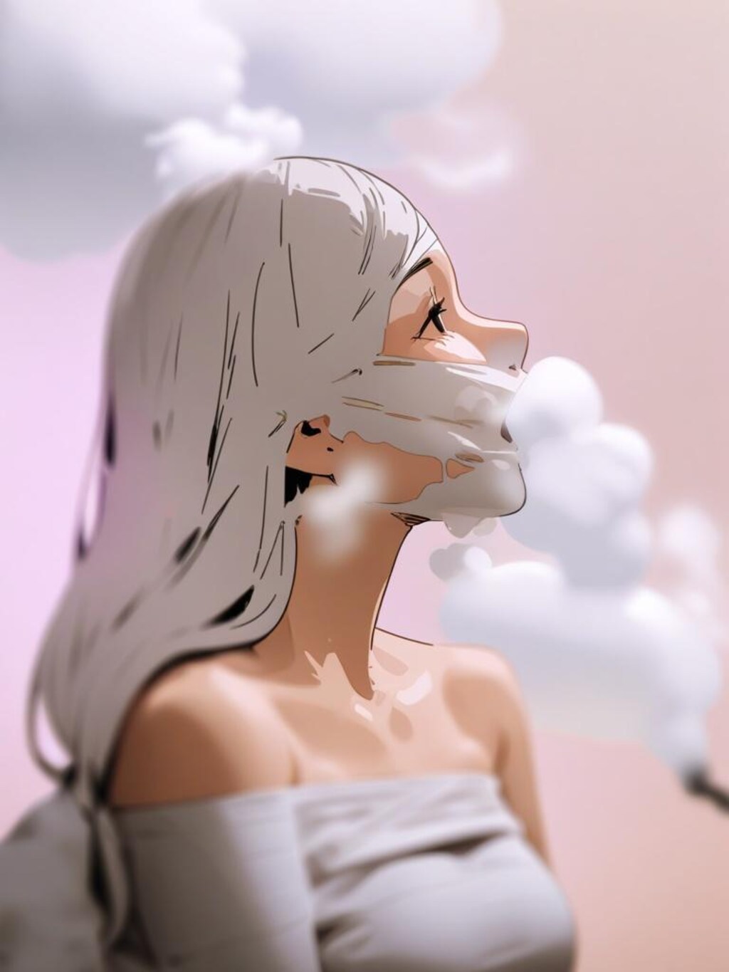 煙いおねえさん