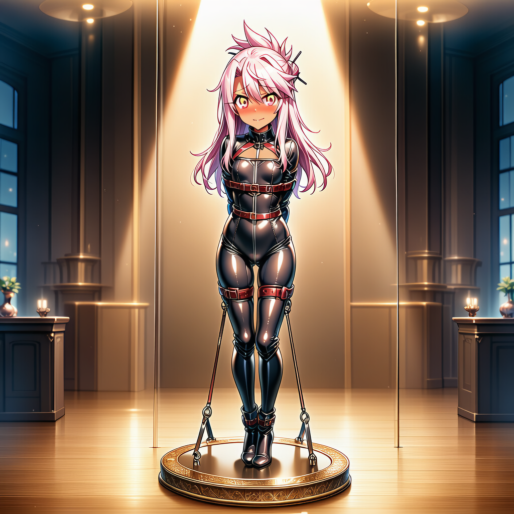 魔法少女フィギア拘束