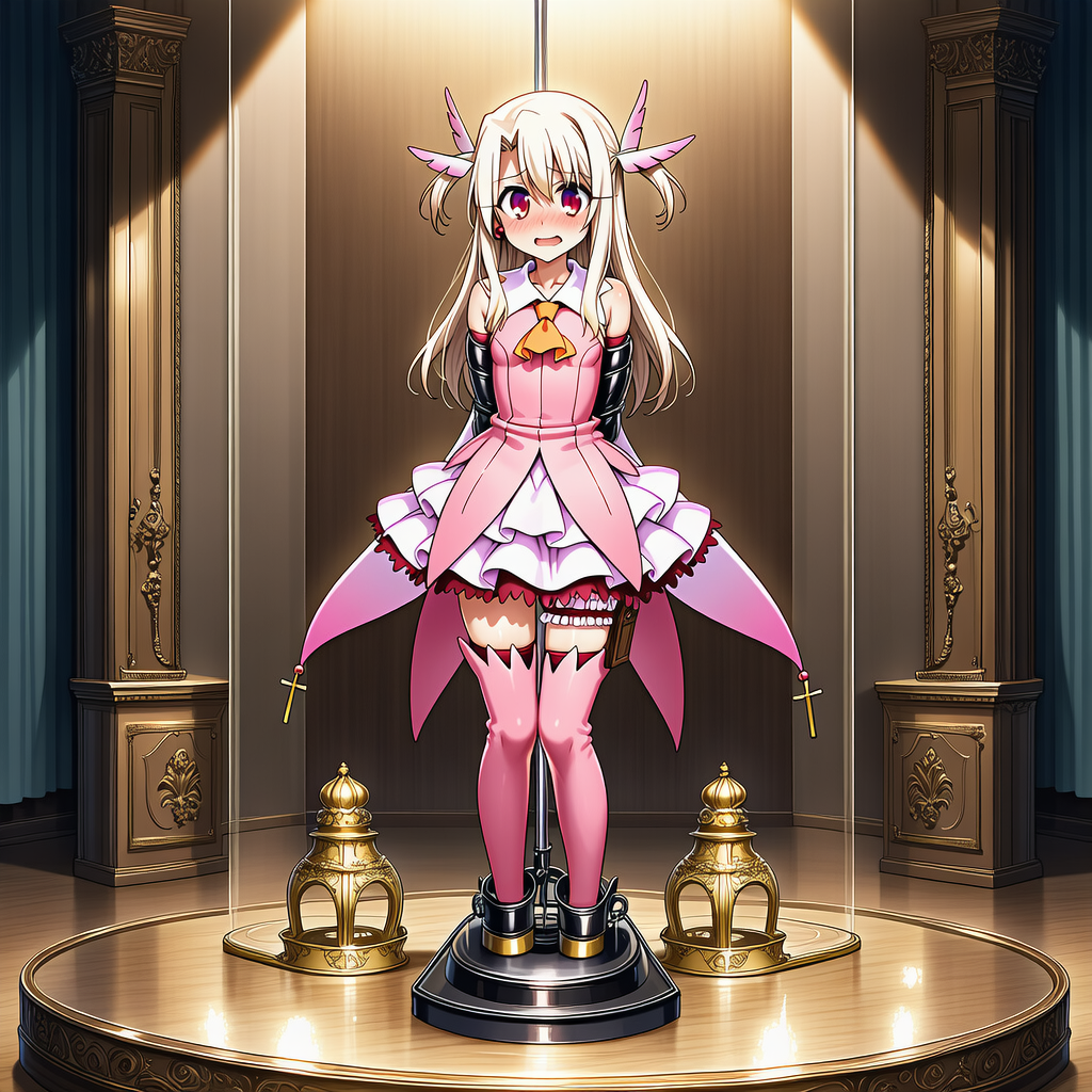 魔法少女フィギア拘束
