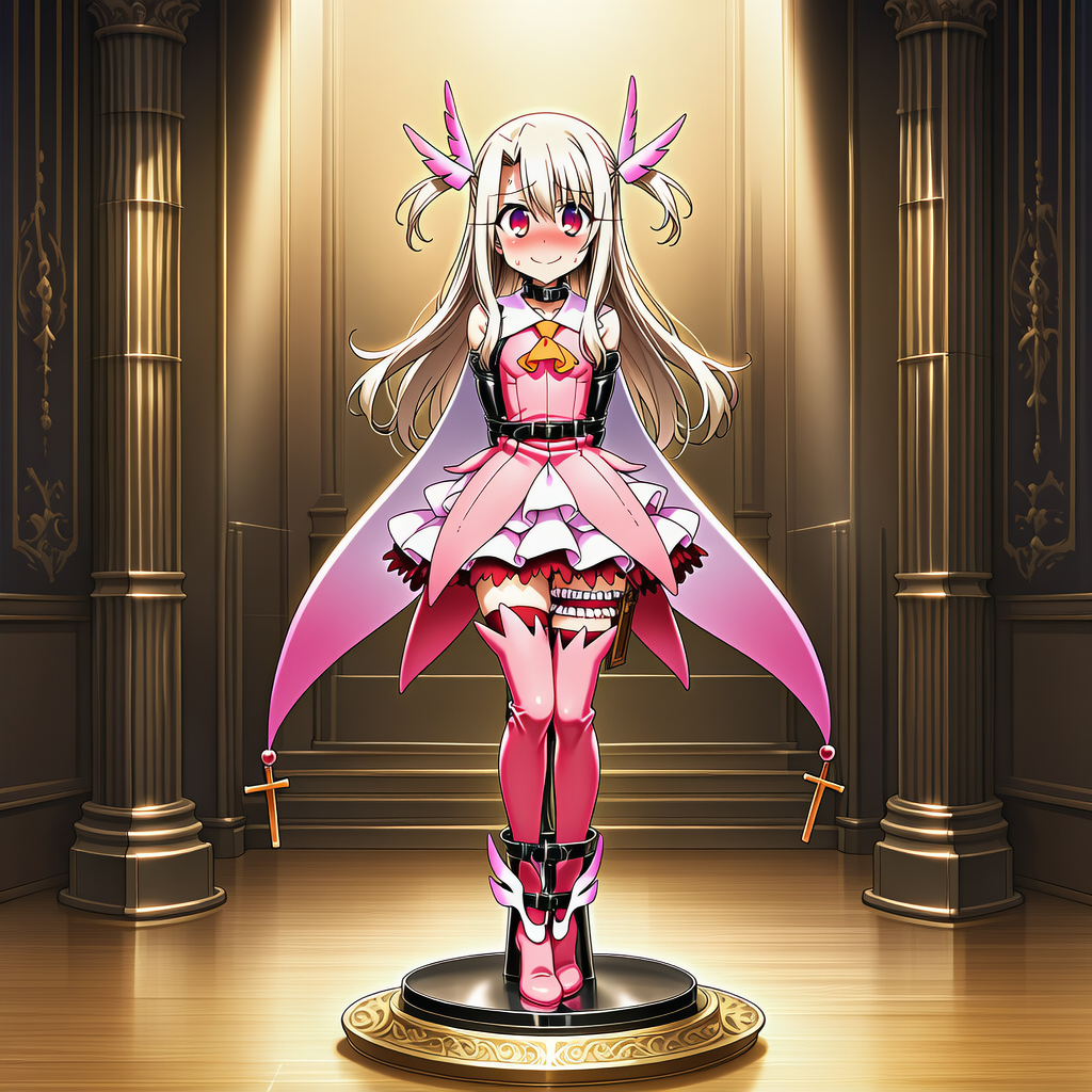 魔法少女フィギア拘束