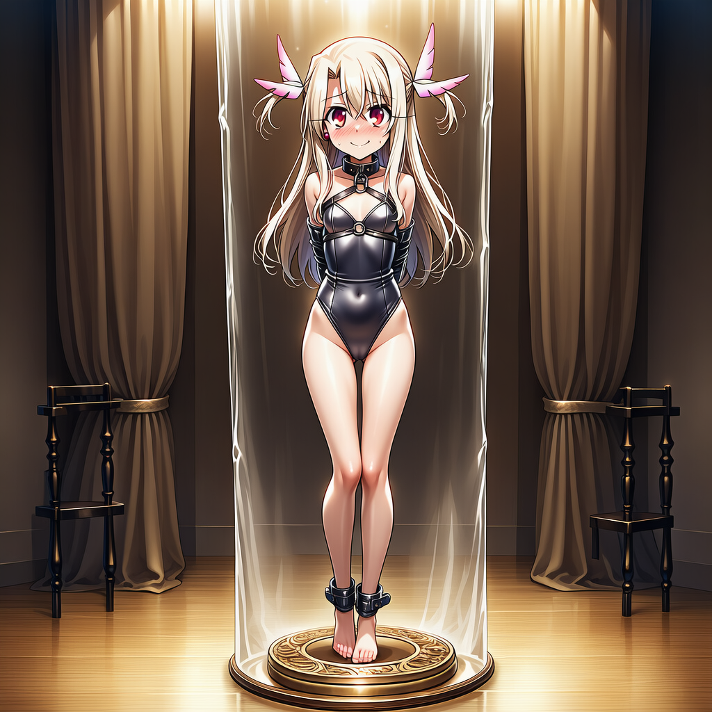 魔法少女フィギア拘束