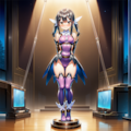 魔法少女フィギア拘束 8枚目