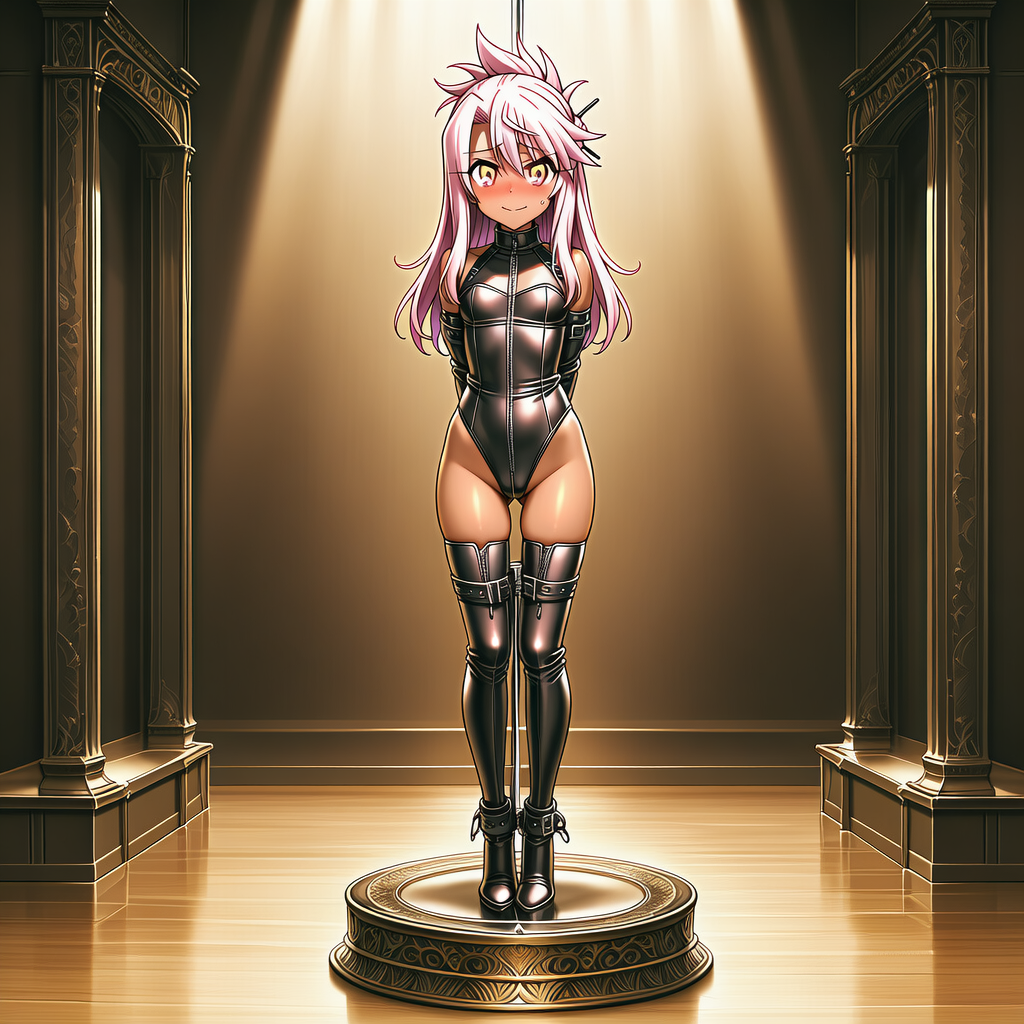 魔法少女フィギア拘束