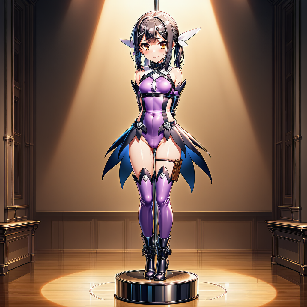 魔法少女フィギア拘束